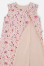 Load image into Gallery viewer, Deux Par Deux “Flower Garden” Print Sleep Sack: Size 0/6M to 18/36M
