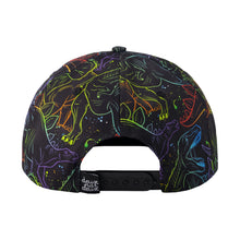 Load image into Gallery viewer, Deux Par Deux Boys Baseball Cap “Gradient Dinos” Size 6/24M to 7/12 Years
