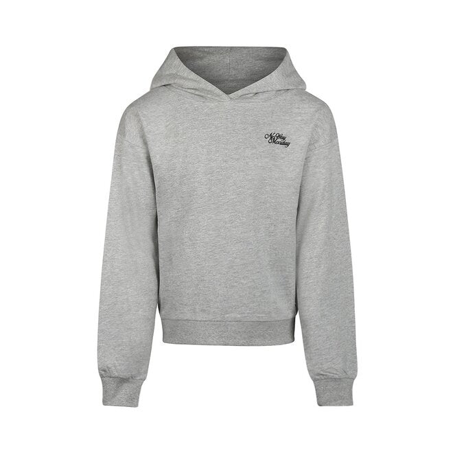Girls Cotton Sweatshirt in Grey: Size 7 to 14