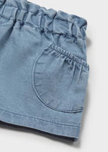 Load image into Gallery viewer, Mayoral Newborn Girls Blue Shorts: Sizes 2/4M to 18M
