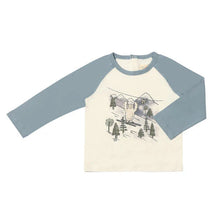 Load image into Gallery viewer, Ettie &amp; H Raglan Sleeve Graphic Tee: Size 2 to 7
