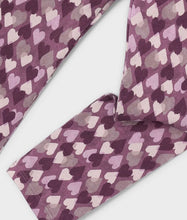 Load image into Gallery viewer, Mayoral Girls Purple and Pink Hearts Print Leggings: Sizes 2 to 9 Years
