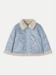 Mayoral Girls Sherpa Lined Coat