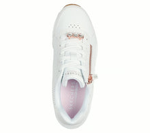 Load image into Gallery viewer, Skechers “Gem Style” Sneakers in White: Size 10 to 4

