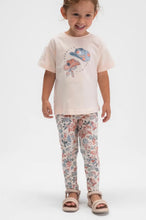 Load image into Gallery viewer, Mayoral Girls Peachy Floral Leggings: Sizes 2 to 9 Years

