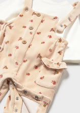 Load image into Gallery viewer, Mayoral Baby Girl Soft Corduroy Overalls: Size 2/4M to 18M
