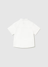 Load image into Gallery viewer, Mayoral Baby Cotton/Linen Short Sleeved Button Down Shirt: Size 6M to 18M
