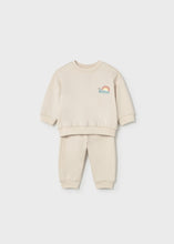Load image into Gallery viewer, Mayoral Baby Girl Cream Pullover Sweatshirt With Snail: Sizes 2/4M - 18M
