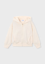 Load image into Gallery viewer, Mayoral Girls Cream Zip Up Sweater Size 2y to 9y
