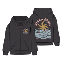 Load image into Gallery viewer, Billabong Hooded Zip Up in Dark Grey: Size XS to L
