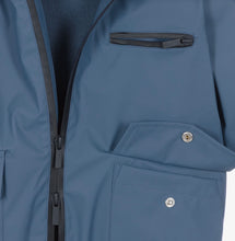 Load image into Gallery viewer, Mayoral Hooded Raincoat with Fleece Lining in Dark Blue: Size 6 to 10
