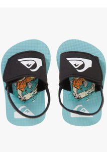 Quiksilver “Molokai Layback” Infant Flip Flop Slides: Size 1 to 4 Infant
