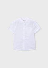 Load image into Gallery viewer, Mayoral Boys Cotton/Linen Short Sleeved Button Down Shirt: Size 3 to 10 Years
