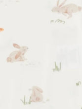 Load image into Gallery viewer, Coccoli “Springtime Bunnies” Print Modal Sleeper: Size NB to 12M
