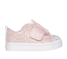 Load image into Gallery viewer, Skechers Toddler Twinkle Toes “Sweetie Bow-Diamond Collection” Sneakers: Size 5 to 10
