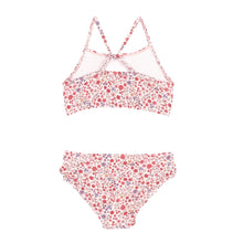 Load image into Gallery viewer, Nano Girl Tiny Floral Print 2 Piece Swimsuit: Size 4 to 14 Years
