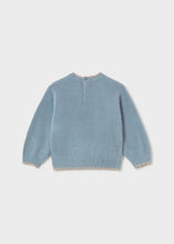 Load image into Gallery viewer, Mayoral Soft Knit Sweater with Daisy: Size 2 to 4 Years
