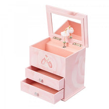 Load image into Gallery viewer, Mele and Co. “Casey” Medium Jewelry Box w/ 2 small drawers
