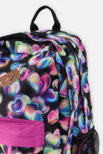 Load image into Gallery viewer, Deux Par Deux Backpack Printed Hearts
