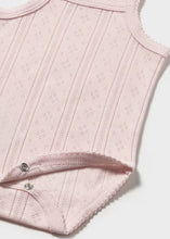 Load image into Gallery viewer, Mayoral Baby Tank Top Style Pointelle Onesie in Pink: Size 2-4 to 18M
