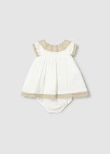 Load image into Gallery viewer, Mayoral Baby Girl Cotton Dress With Bloomers: Size 2-4M to 18M
