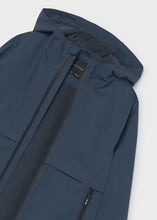 Load image into Gallery viewer, Mayoral Water Proof Hooded Rain Jacket in Navy: Size 8 to 18Years
