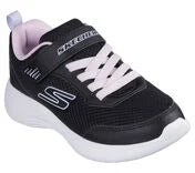 Load image into Gallery viewer, Girls Skechers Fun Fit Sneakers in Black/Pink: Size 5 to 10 Toddler
