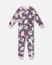 Load image into Gallery viewer, Deux Par Deux Organic Cotton Two Piece Printed Pajama Set With Unicorn: Size 2 to 12 Years

