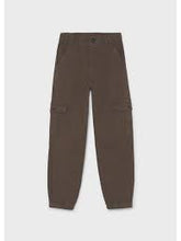 Load image into Gallery viewer, Mayoral Boys Twill Cargo Pants in Brown: Size 10 to 16 Years
