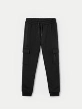 Load image into Gallery viewer, Mayoral Fleece Cargo Style Joggers in Black: Size 8 to 14 Years
