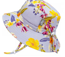 Load image into Gallery viewer, Jan &amp; Jul Gro-with-me Bucket Hat in Tropical Bloom Print : Size S to XL
