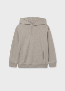 Mayoral Cozy Hoodie in Pebble Grey: Sizes 8 to 18
