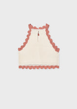 Load image into Gallery viewer, Mayoral Cotton Knit Tank with Daisies: Size 10 to 18 Years
