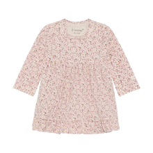 Load image into Gallery viewer, Fixoni Long Sleeved Modal Floral Dress: Size Preemie to 18M
