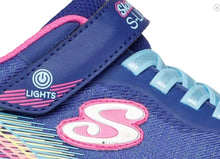 Load image into Gallery viewer, Skechers “Rainbow Beam” Light Up Sneakers: Size 10 to 4
