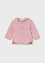 Load image into Gallery viewer, Mayoral Long Sleeved Cotton Shirt in Soft Pink: Sizes NB to 12M
