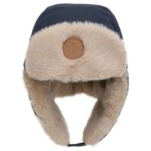Load image into Gallery viewer, Calikids Baby “Avitator” Sherpa Lined Hat
