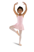 Load image into Gallery viewer, Danz n Motion Cami Style Dance Dress w/Attached Skirt in Pink

