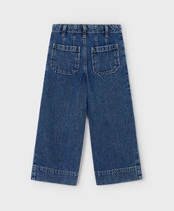 Mayoral Medium Wash Wide Leg Jeans: Size 2 to 9