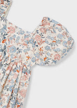 Load image into Gallery viewer, Mayoral Puff Sleeved Floral Dress: Size 2 to 9
