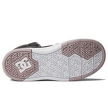 Load image into Gallery viewer, DC Shoes Cure High Top Elastic Laces Sneakers in Black/Purple: Size 10 to 7
