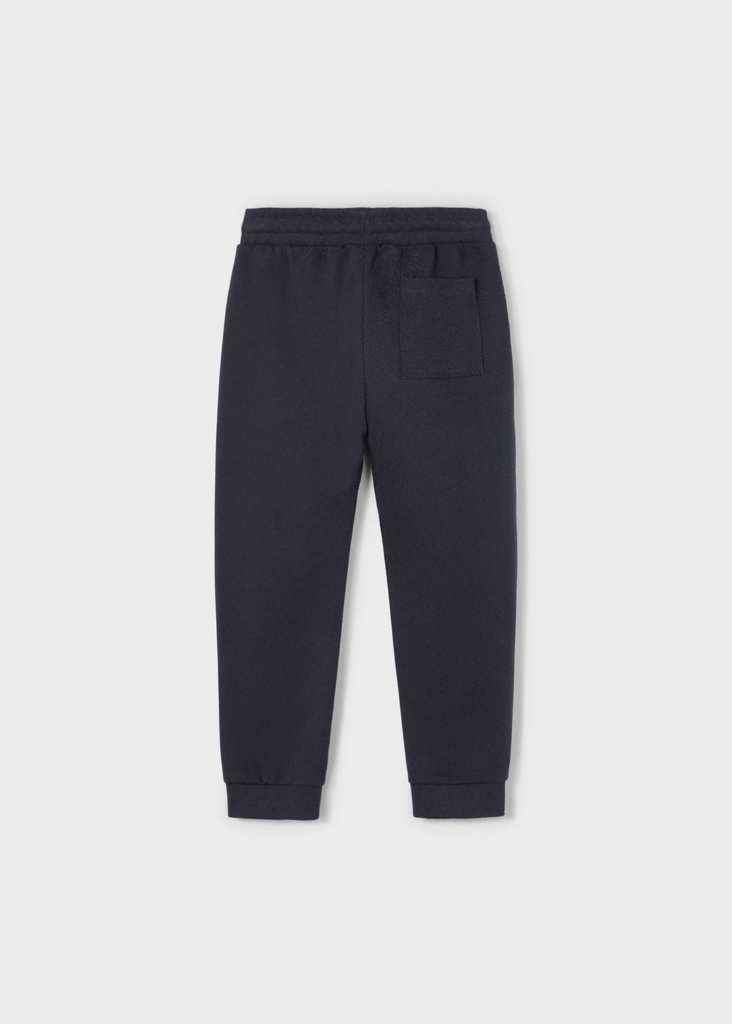 Mayoral Boys Jogger Pants in Textured Grey: Size 2 to 9