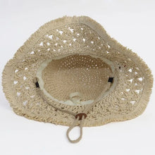 Load image into Gallery viewer, Calikids Girls Rafia Sun Hat
