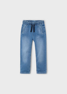 Mayoral Boys Pull-On Denim Jeans: Size 2 to 8