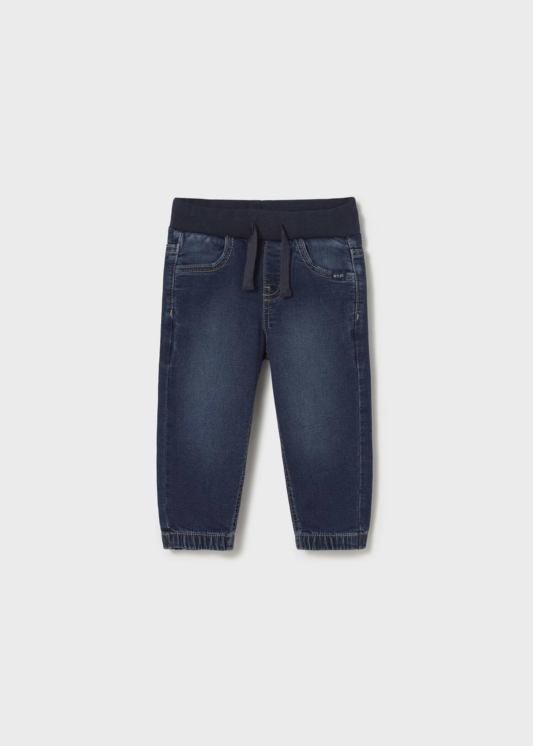 Mayoral Baby Boy Jogger Jeans: Sizes 6m to 24m