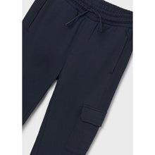 Load image into Gallery viewer, Mayoral Cargo Joggers in Merino Blue: Size 8 to 18
