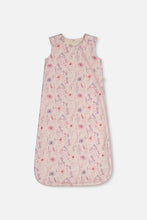Load image into Gallery viewer, Deux Par Deux “Flower Garden” Print Sleep Sack: Size 0/6M to 18/36M
