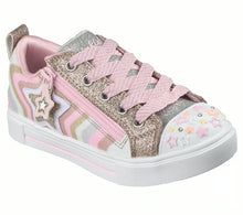 Load image into Gallery viewer, Skechers “Cosmic Burst” Twinkle Toes Sneakers: Size 10.5 to 2
