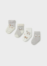 Load image into Gallery viewer, Mayoral Baby Boy Socks 4 Pack: Size 0M to 18M
