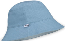 Load image into Gallery viewer, XS Unified Kids Reversible 100% Cotton Bucket Hats in Robins Egg: Size O/S Fits 2 to 8 Years
